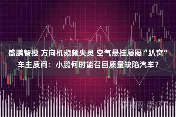 盛鹏智投 方向机频频失灵 空气悬挂屡屡“趴窝”车主质问：小鹏何时能召回质量缺陷汽车？