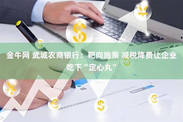 金牛网 武城农商银行：靶向施策 减税降费让企业吃下“定心丸”